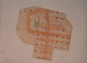 Stadtplan auf dem Jahre 1788 erstellt von Franz Gipperich